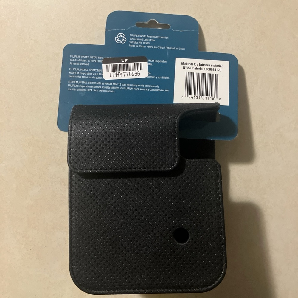 NWT Fujifilm Instax Mini 12 black camera case - Picture 2 of 3